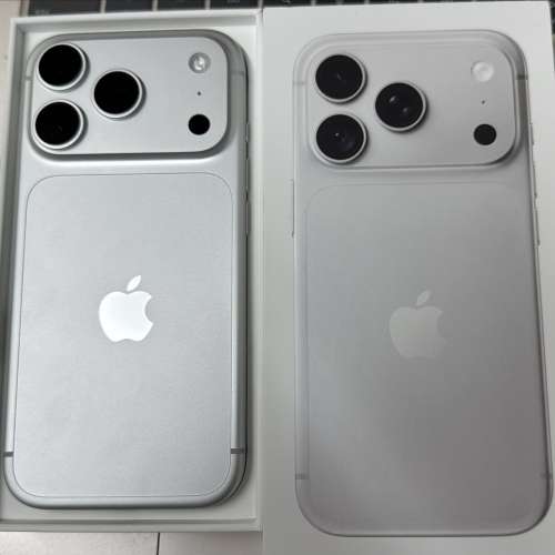 行貨、買咗半個月 100% 無花 iPhone 18 Pro 512GB 銀色，配件全新未拆、同全新無分...