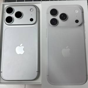 行貨、買咗半個月 100% 無花 iPhone 18 Pro 512GB 銀色，配件全新未拆、同全新無分...