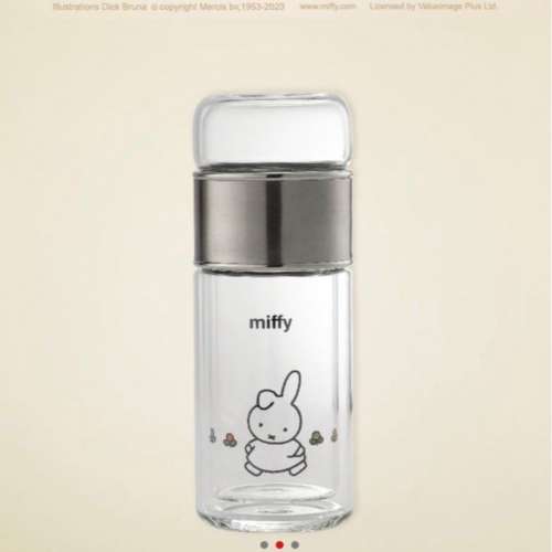 MiFFY 雙層玻璃水樽