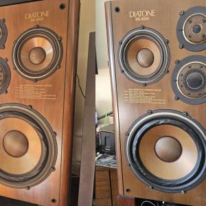 Diatone DS-3000 三菱大通 四路 12 吋旗艦密閉喇叭一對