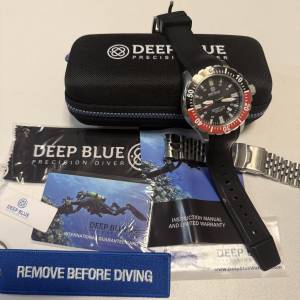 Deep blue T100 氚氣燈機械潛水