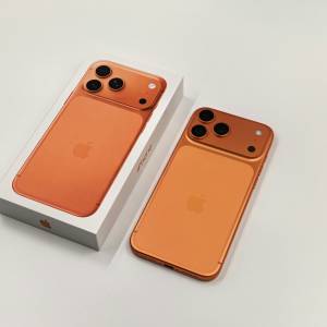 罕有長保養香港🇭🇰行貨Apple Iphone 17 pro max 256GB 橙色憑單據保養跟$469 Case...