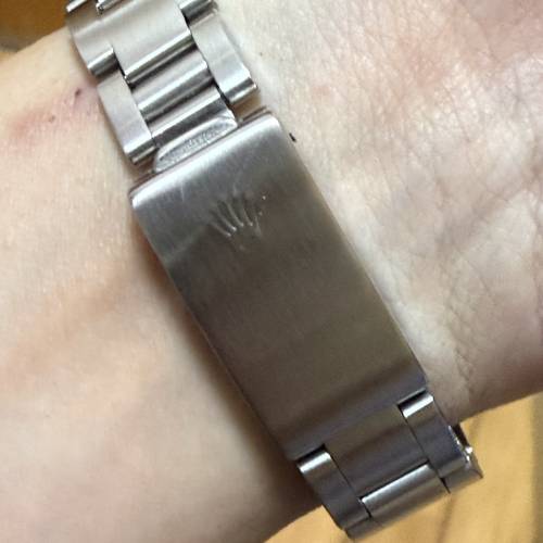 好X新淨😂 少有型號 Rolex 15010 3035機芯 34mm錶面 膠鏡 十三劃外圈 78350帶11格 ...