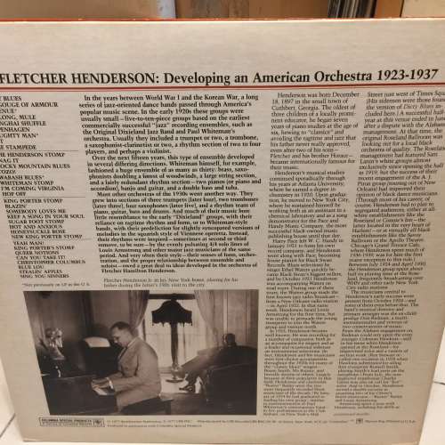 Fletcher Henderson&rsquo;s Record