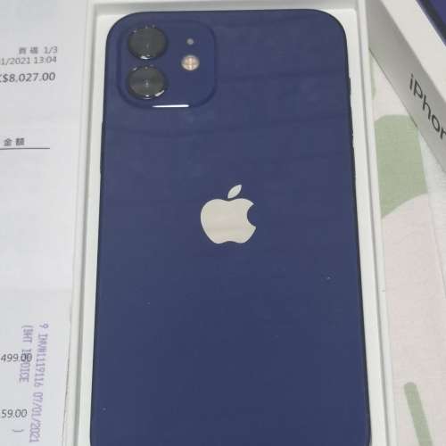 Apple iphone 12 128gb 藍色香港行貨