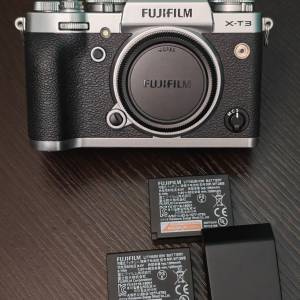 95% new Fujifilm X-T3 silver black body