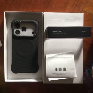 全新正貨有單CASETiFY Ripple Case 黑色 iPhone 18 Pro case or iPhone 17 Pro cas...
