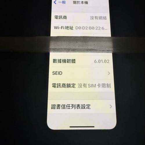 iPhone X 256G 電池100%