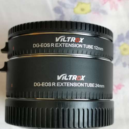 Canon EOSR Control Ring & Viltrox Extension Ture