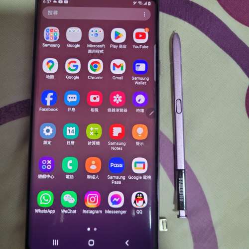 香港行貨Samsung Galaxy Note 9 Purple  SIM 1 + Hybrid (SIM or MicroSD) 98% new