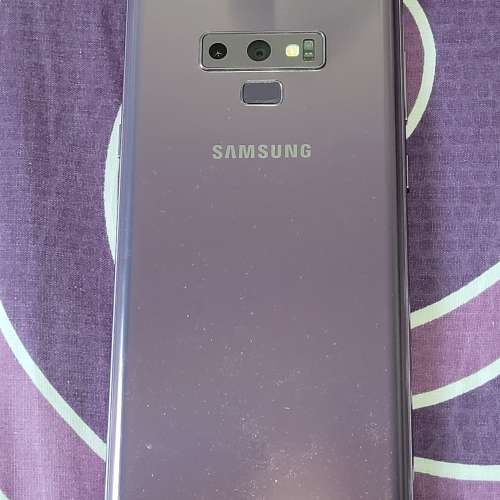 香港行貨Samsung Galaxy Note 9 Purple  SIM 1 + Hybrid (SIM or MicroSD) 98% new