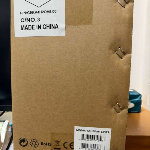 全新未拆盒 Lian Li A4-H2O Mini-ITX 機箱 PCIe 5.0 - Silver 銀色