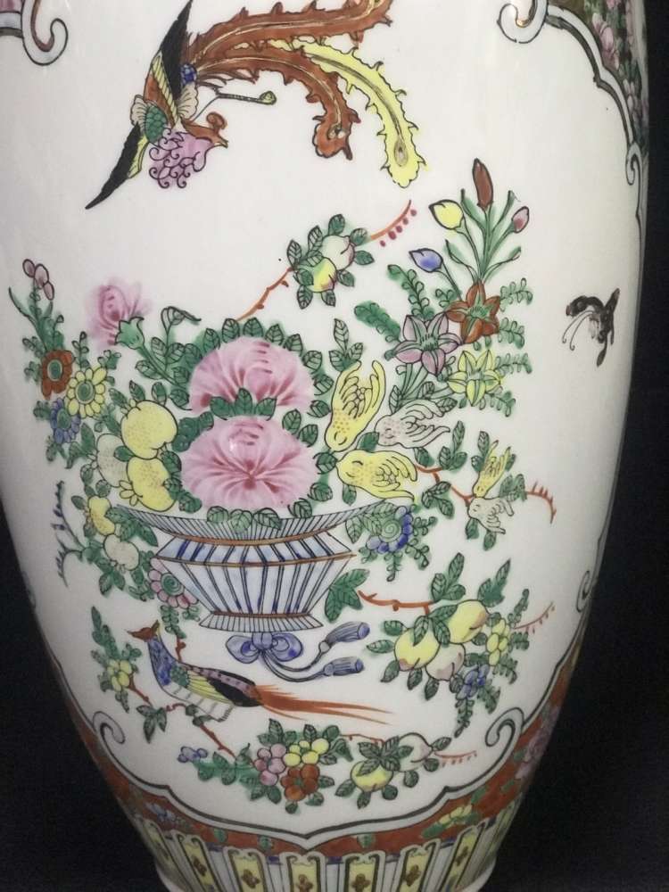廣彩人物花鳥圖大花瓶- 二手或全新古董收藏, 收藏品- DCFever.com