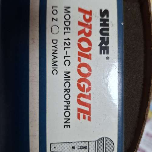 Shure Prologue 12L 復古動圈麥克風
