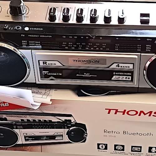 Thomson 復古藍牙 Boombox 錄音機