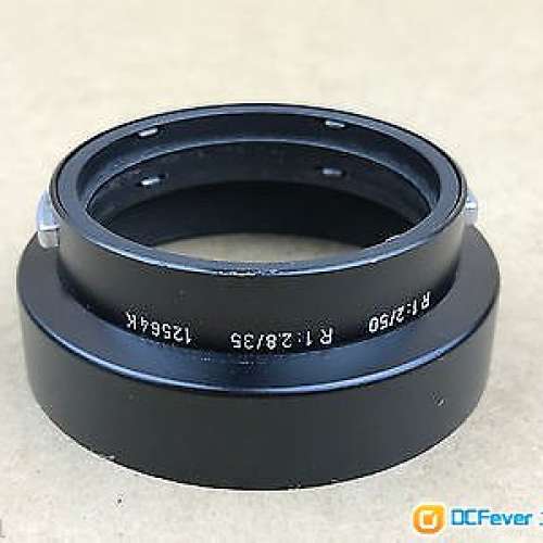 LEICA R 35MM F2.8 lens with leica hood