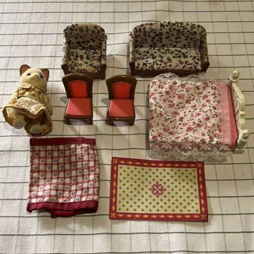 Sylvanian Families 森林家族屋 公仔 家具 (加咗 LED 燈)