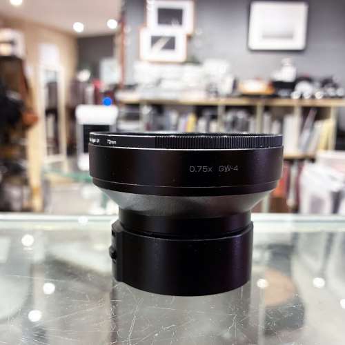 Ricoh GR 0.75x GW-4 Telecoverion Lens & Ricoh GR GA-3 Adapter for GR IV (GR4 HDF