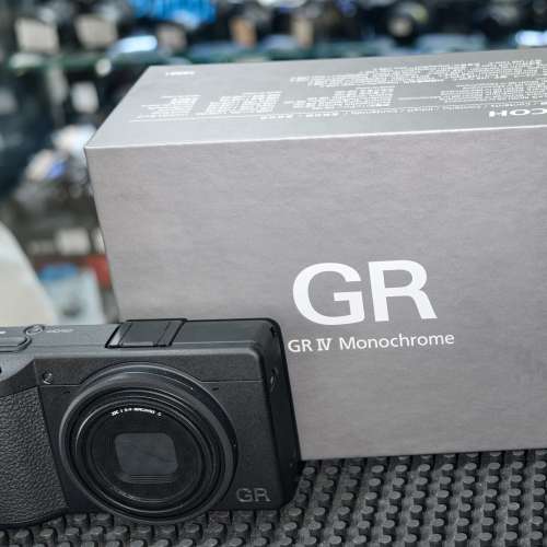 Ricoh 理光 GR IV 黑白機 GR4 Monochrome 行貨有保 SC：15 極新保到 2027 年3月