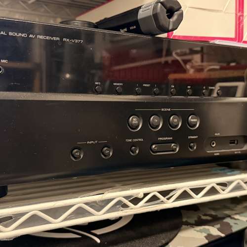 零件機 YAMAHA RX-V377 AV RECEIVER