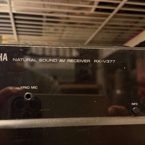 零件機 YAMAHA RX-V377 AV RECEIVER