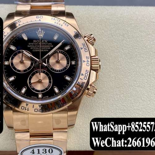 勞力士 Rolex daytona m116505-0008 40mm 黑面 計時