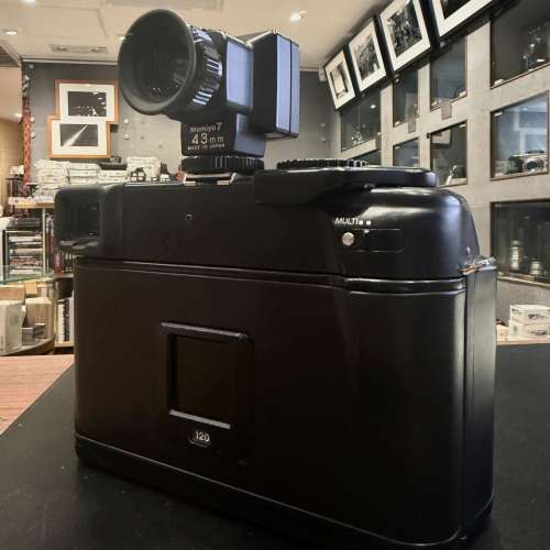 Mamiya 7 II Black Medium Format Rangefinder Camera with 2 lenses