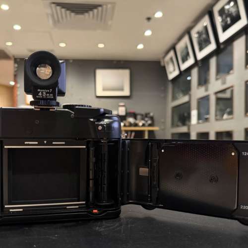 Mamiya 7 II Black Medium Format Rangefinder Camera with 2 lenses