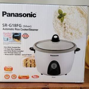 Panasonic 樂聲 全新 電飯煲 SR-G18FG 有保養(1.8公升)