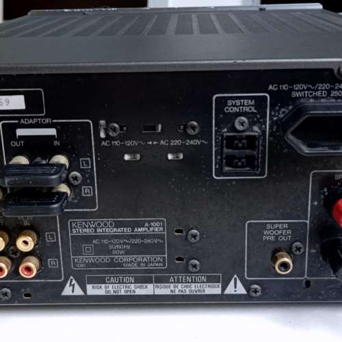 Kenwood A-1001 高級微型純擴音機