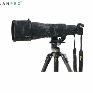 For Nikon Nikkor Z 600mm f/4 TC VR S 防水炮衣 - Dark Gray Camouflage #18 灰色迷...