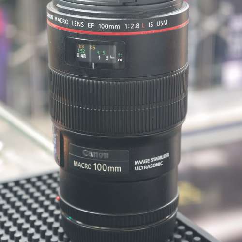 Canon 100/2.8 L is ii usm ef 功能正常 鏡片通透 三個月保養 （no RF ）可轉 Sony...