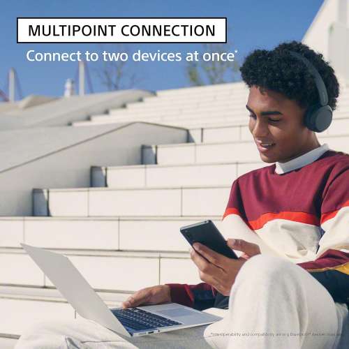 Sony WH-CH520 Wireless Bluetooth Overhead Headphones索尼無線耳機,動人音質,全日...
