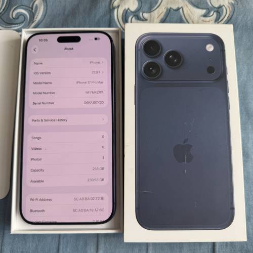 iphone 17 pro max 256 gb