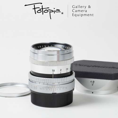 || Voigtlander Nokton 50mm F1.5 Prominent with M adapter ||