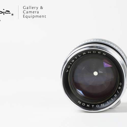 || Voigtlander Nokton 50mm F1.5 Prominent with M adapter ||