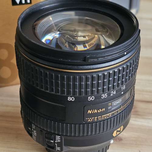 Nikon AFS 16-80mm f2.8-4E ED VR