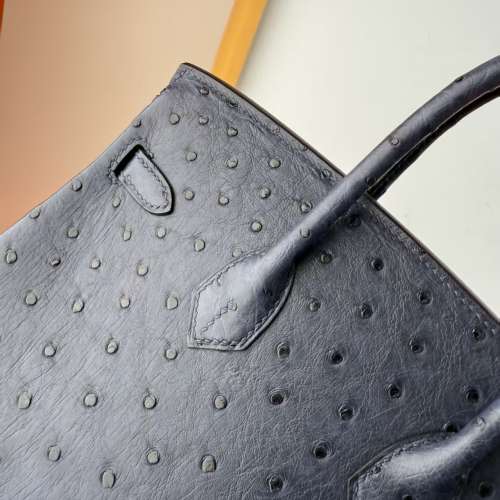 愛馬仕Herm&egrave;s Birkin 25 鴕鳥皮 實物拍攝