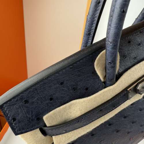 愛馬仕Herm&egrave;s Birkin 25 鴕鳥皮 實物拍攝