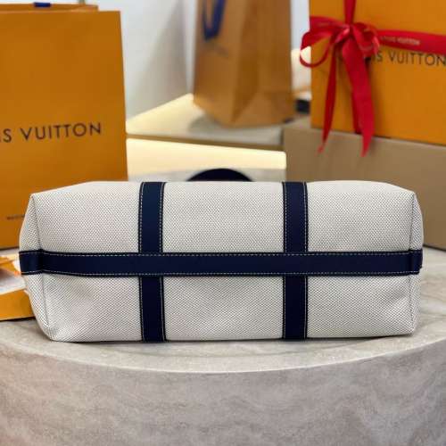 路易威登Louis Vuitton Porte-Documents Voyage 帆布托特包 實物拍攝