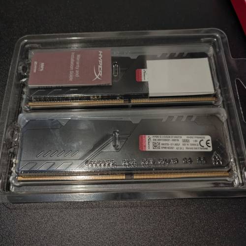 Kingston Hyper X Fury RGB 3600Mhz 32GB (2x16GB) CL17 DDR4 RAM