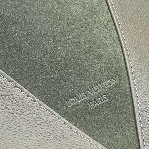 路易威登Louis Vuitton Low Key Hobo MM 麂皮拼牛皮 Hobo 包 實物拍攝