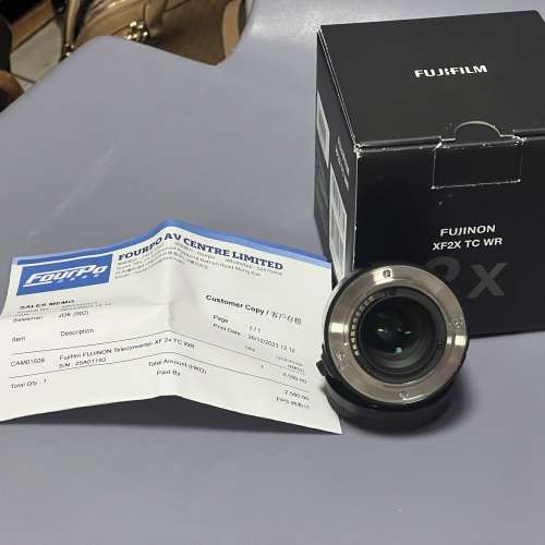Fujifilm XF2X TC WR 兩倍增距鏡