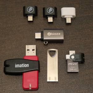 16GB / 32GB USB Drive 手指 / OTG Adaptor 轉插