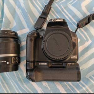 canon450D +KIT鏡18-55