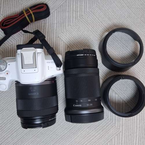 Canon R50+RF14-30mm+RF55-210mm