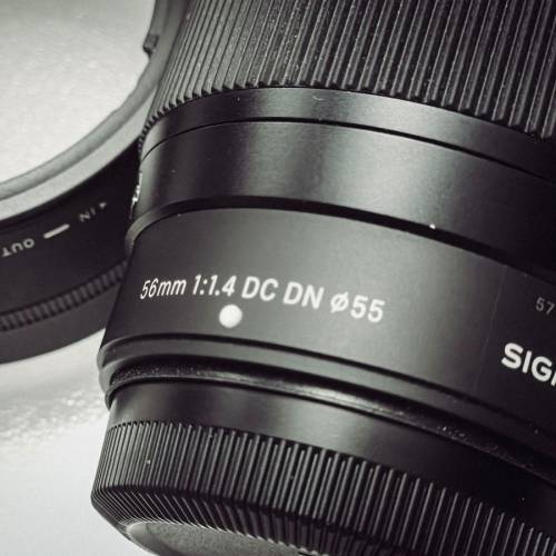 Fujifilm XF mount Sigma 56mm f/1.4 DC DN 鏡頭