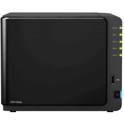 Synology DS415play NAS Server 4TB+3TB HDD