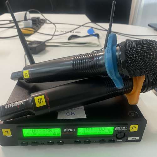 MiPro ACT-626 II 無線接收器 + 無線咪 2 支