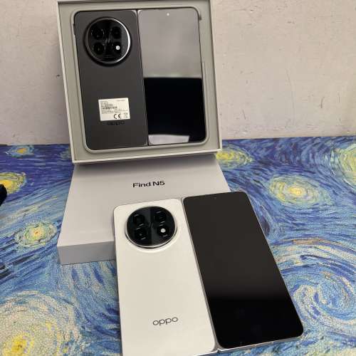 ❤️&zwj;🔥大容量Android系列❤️&zwj;🔥✨Oppo Find N5✨/大容量16+512GB/🖤黑色🖤🤍白...